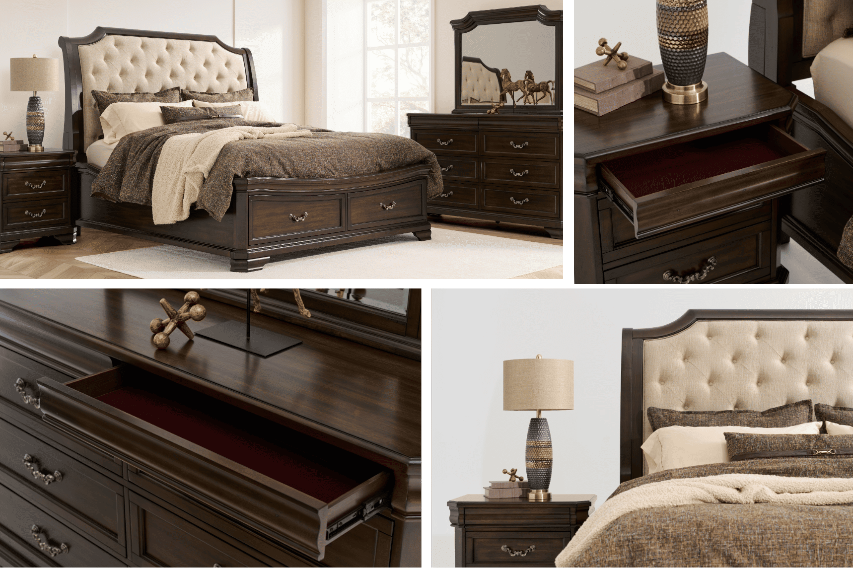 Hensley Storage Bedroom Set
