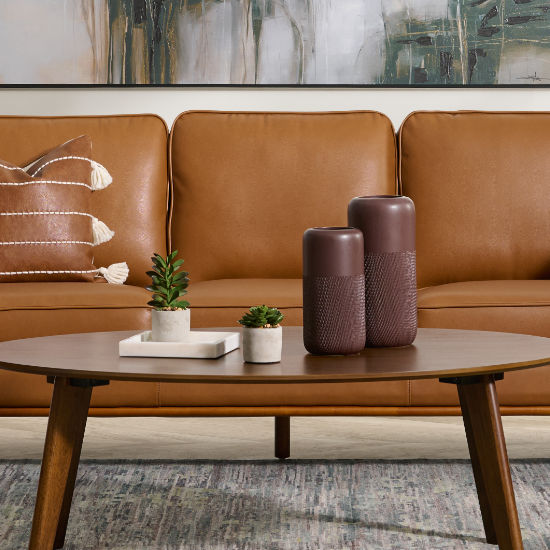 Venus Leather Sofa