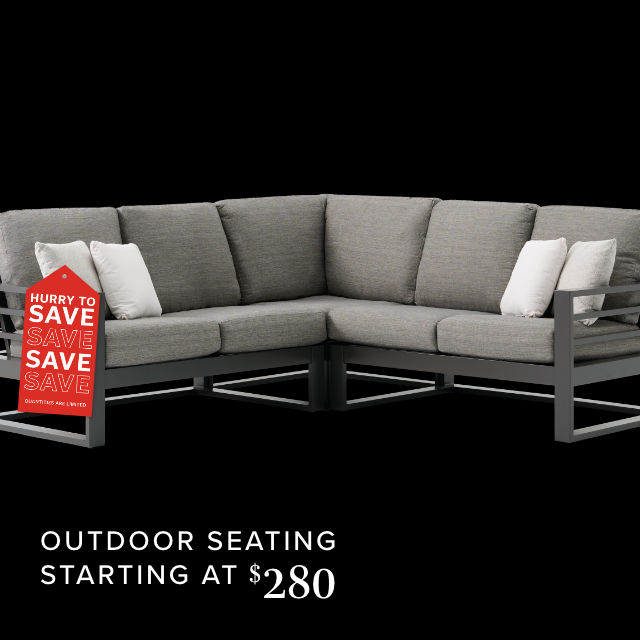 Outdoor Seating Starting at $280